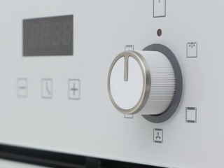 Ручки управления PUSH с яркой подсветкой в духовках Kaiser Ручки управления PUSH с яркой подсветкой в духовках Kaiser