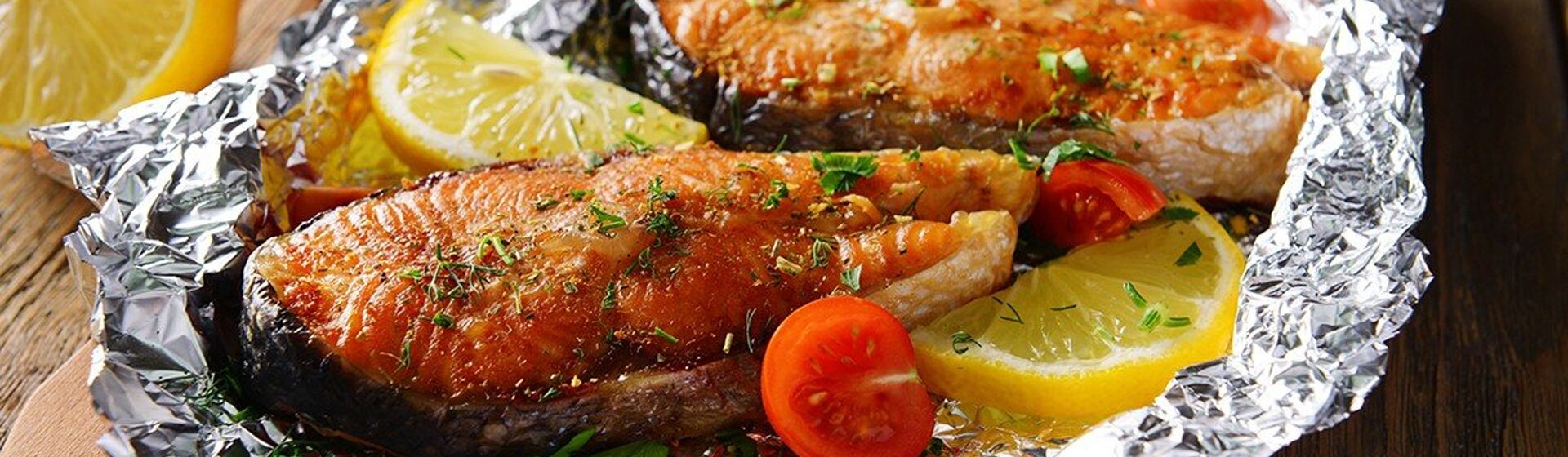 Стейки из лосося в фольге (рецепт в духовке) Стейки из лосося в фольге. Рецепт в духовке