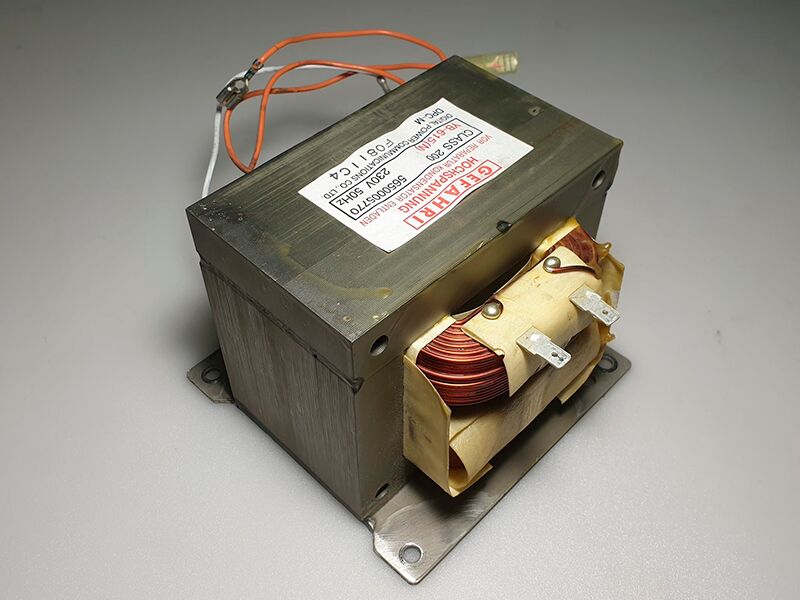 Замена силового трансформатора в микроволновой печи Замена силового трансформатора в микроволновой печи