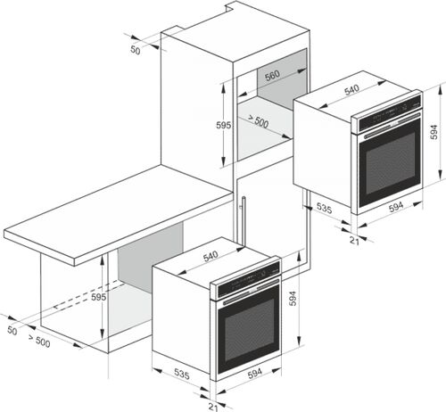 Духовой шкаф Kaiser EH6424GrBE