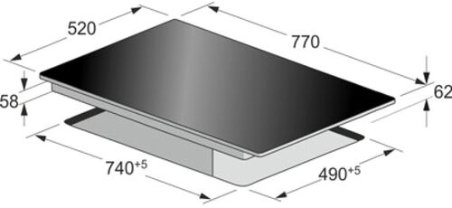 Варочная панель Kaiser KCT7797FI RotEm