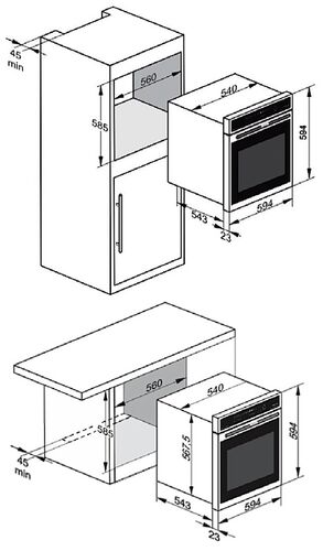 Духовой шкаф Kaiser EH 6355 RotEm